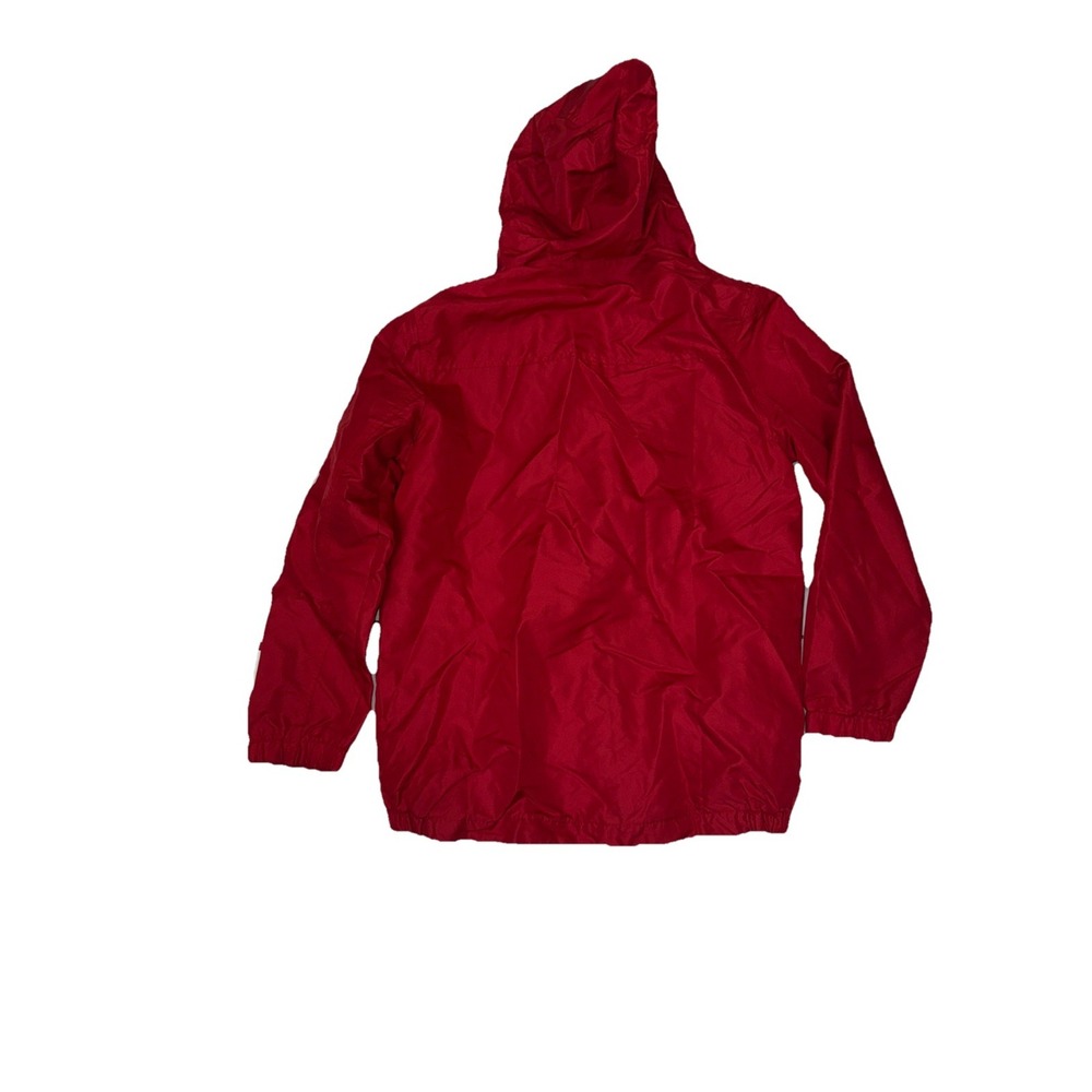 Vintage Tommy Hilfiger Windbreaker Jacket Men Medium Spellout Flag 90s 14/16‎ - Picture 8 of 10